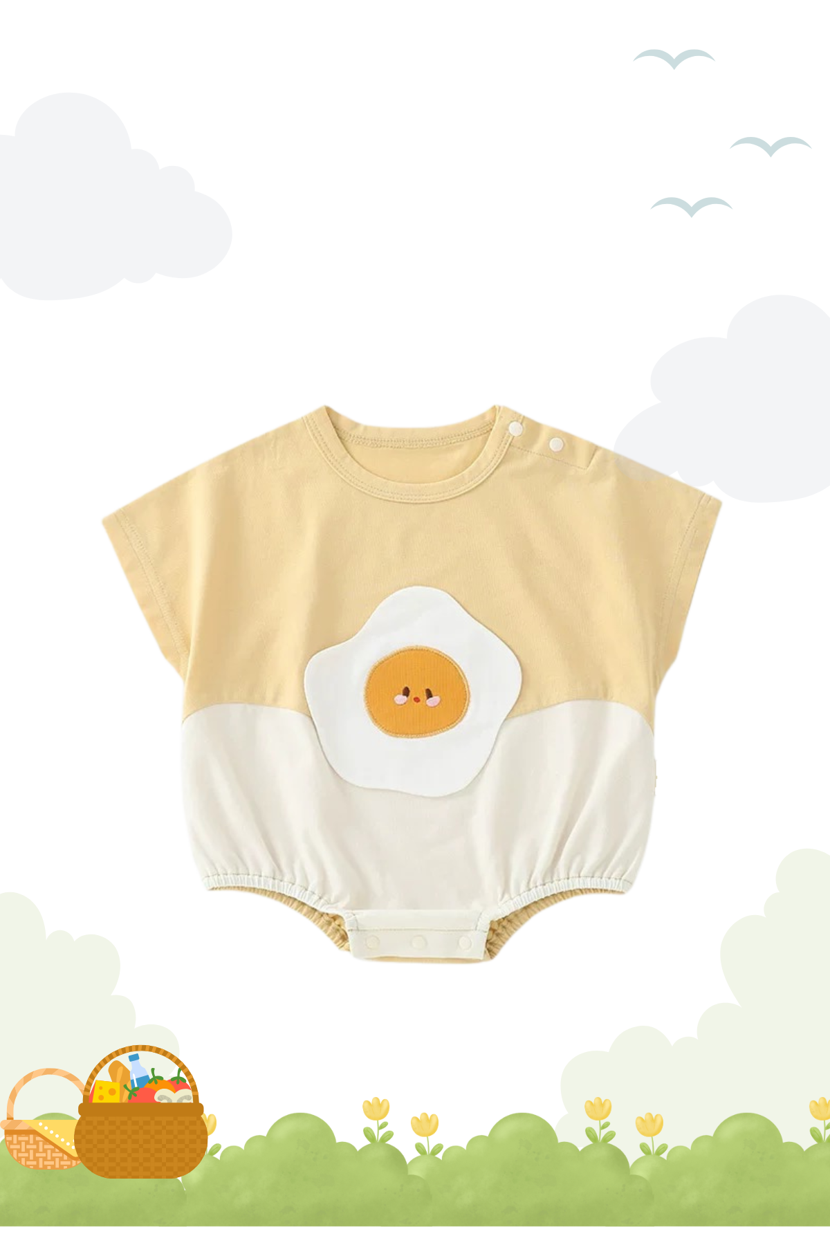 Summer Fried Egg Bodysuit – dressedingabe
