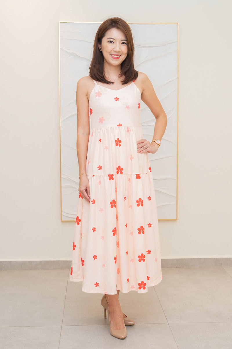 Flourish Ladies Tiered Maxi Dress – dressedingabe