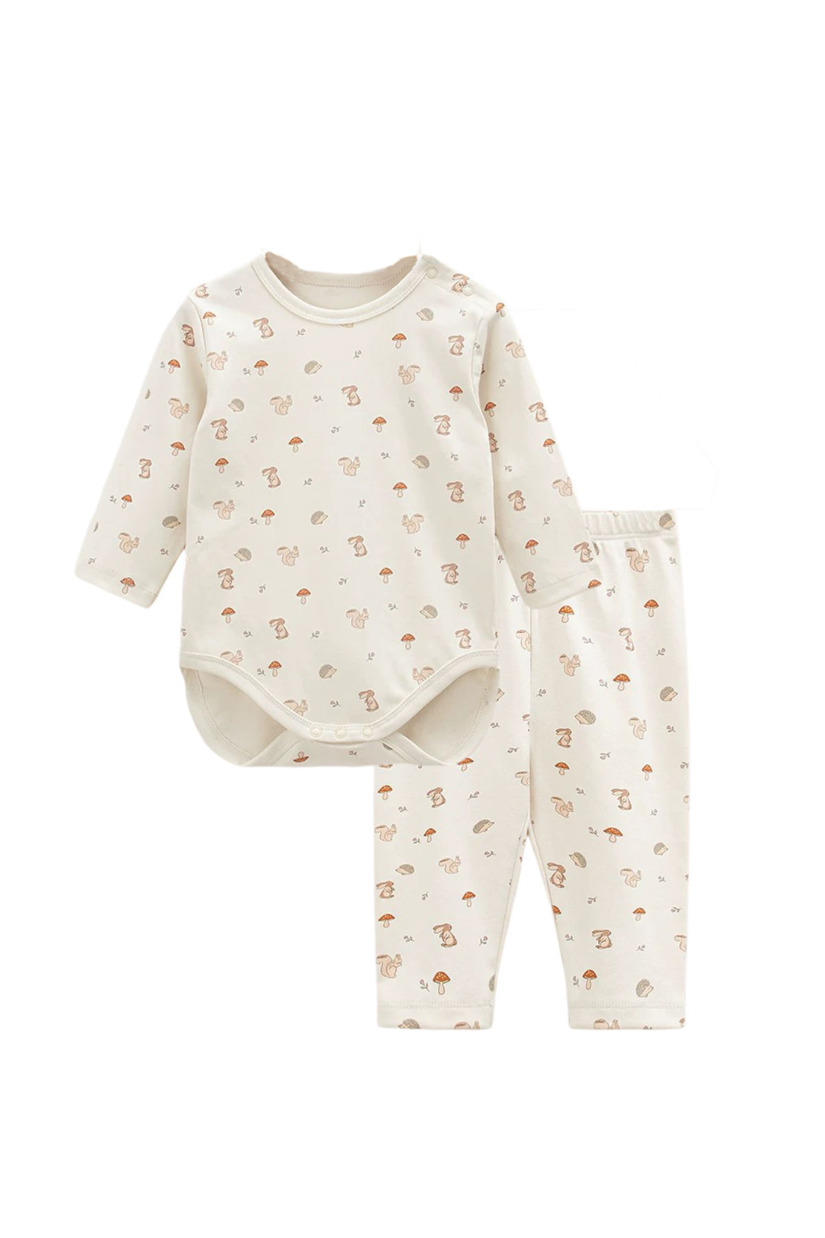 Organic Puppy Pals Bodysuit Set