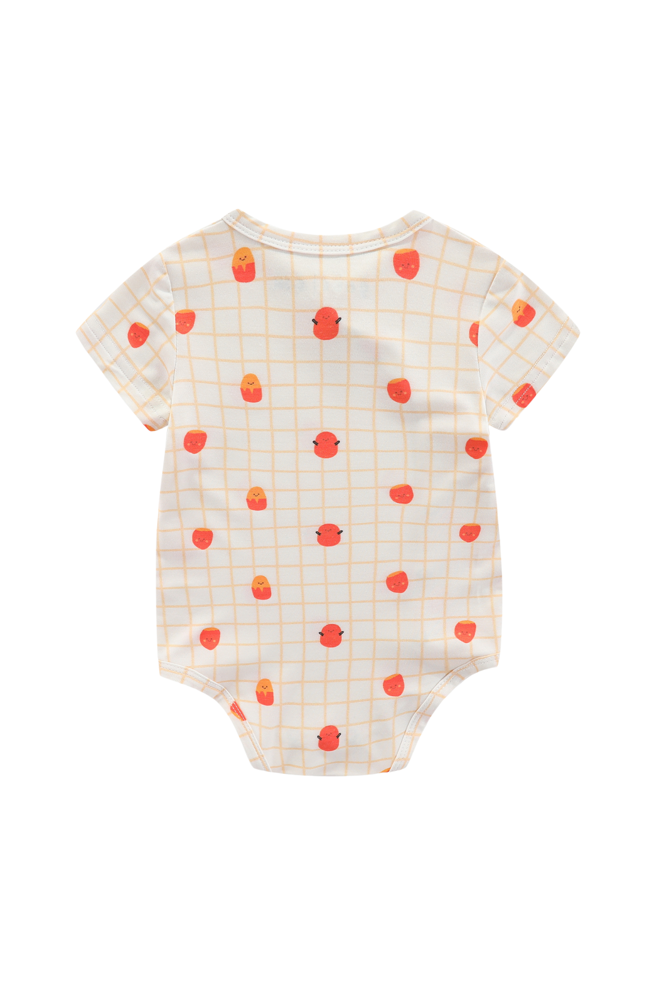 Organic Soft Kimono Bodysuit Sweet Potato