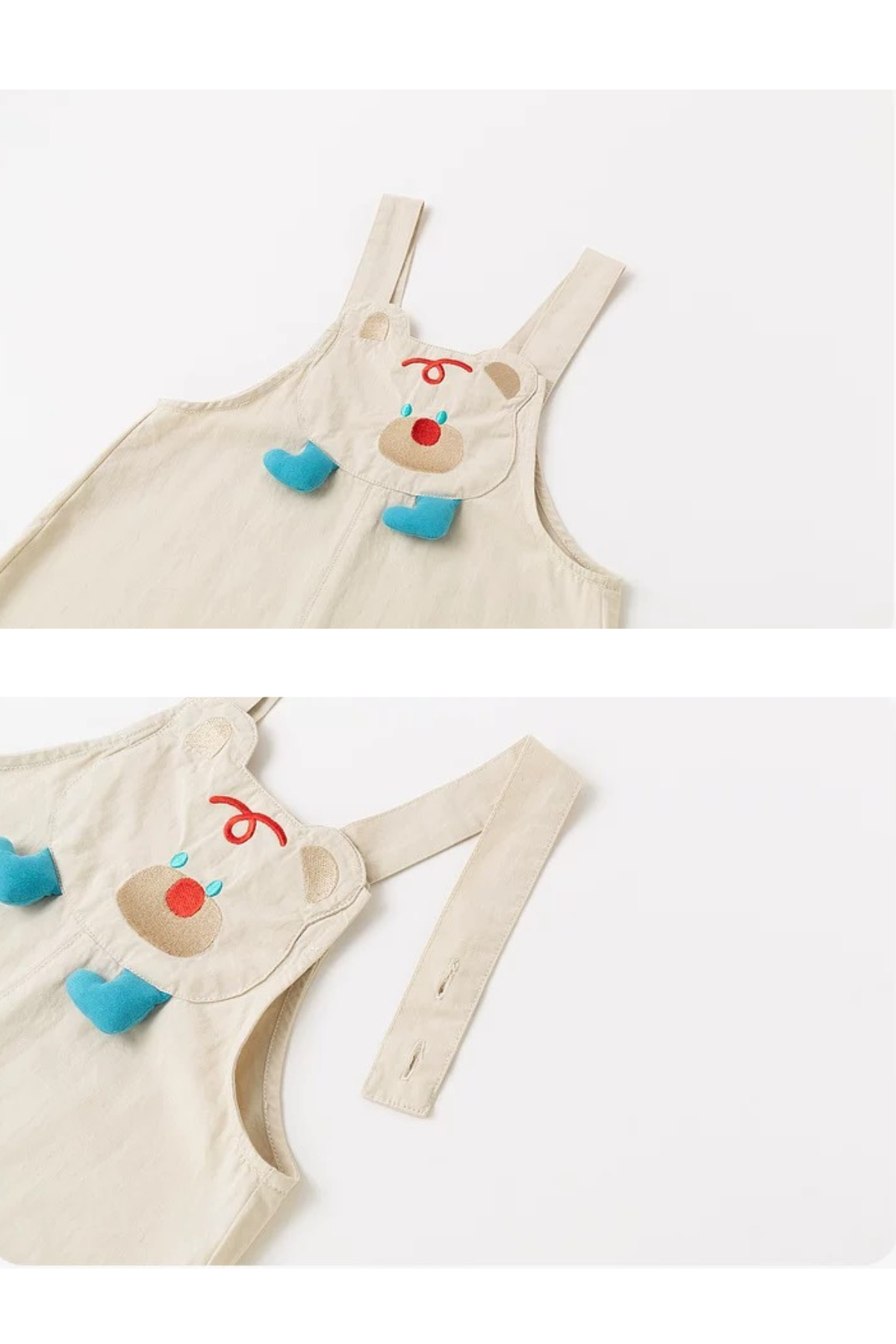 Summer Linen Playsuit Bear