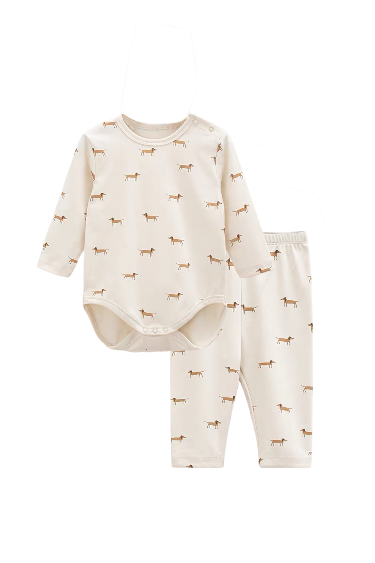 Organic Woodland Friends Bodysuit Set