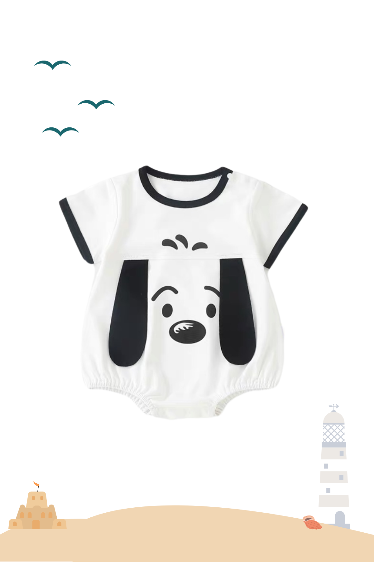 Summer Puppy Playsuit