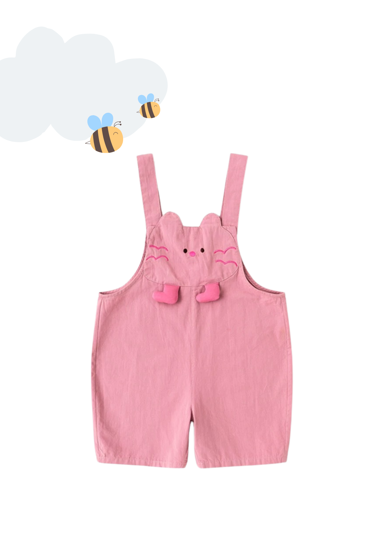 Summer Linen Playsuit Kitty