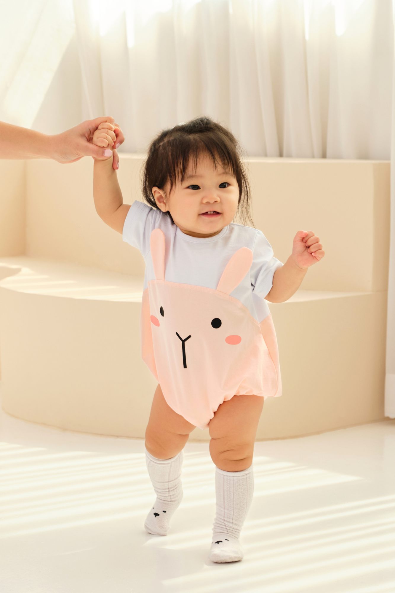 Organic Bamboo Playwear Cute Bunny