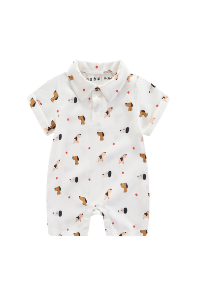 Baby Shirt Romper Playwear Puppy