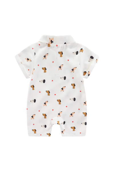 Baby Shirt Romper Playwear Puppy
