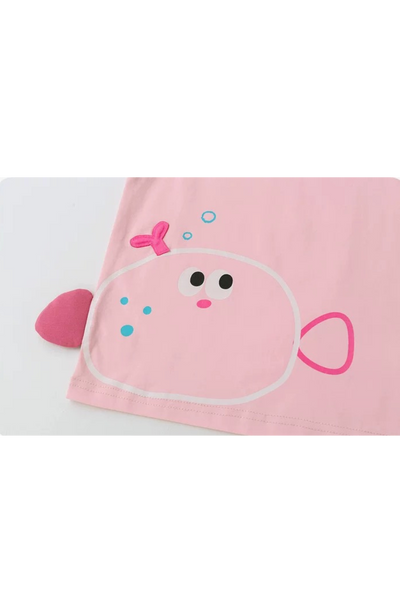 Summer Beach Sleeveless Tank Top Puffer Fish