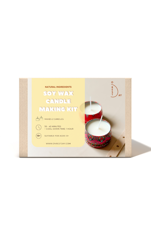 On Rest Day Soy Wax Candle Making Kit