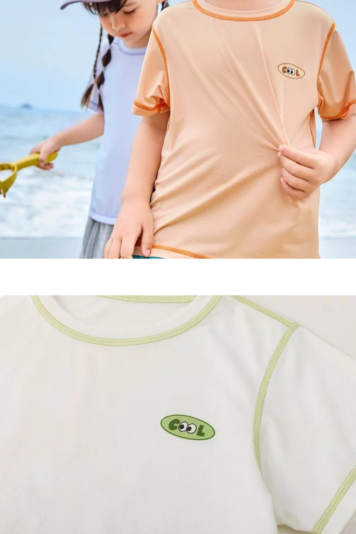 Summer Cool Airy Fit Tee White
