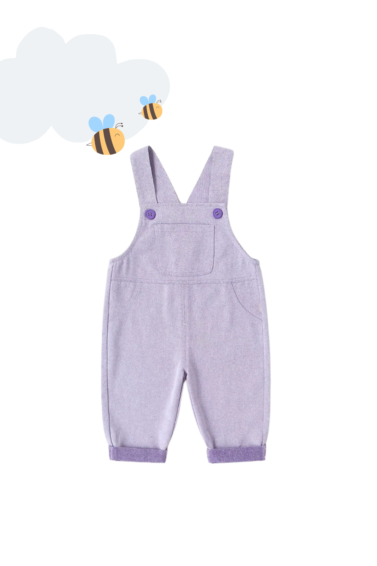 Summer Pastel Jumpsuit Lilac