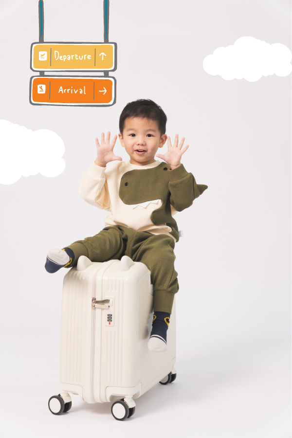 Holiday Traveller Sweater Dino Set Olive