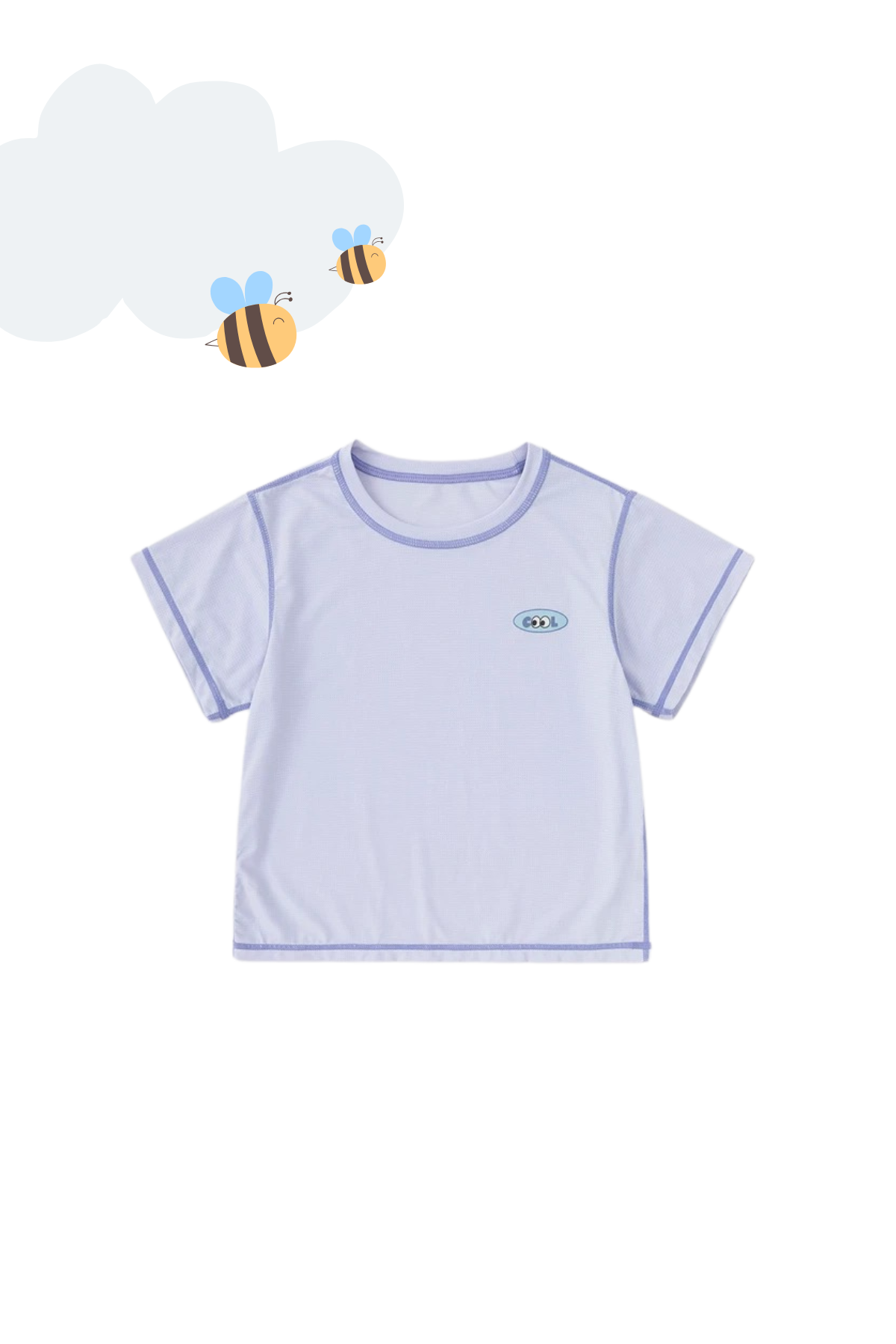 Summer Cool Airy Fit Tee Lilac