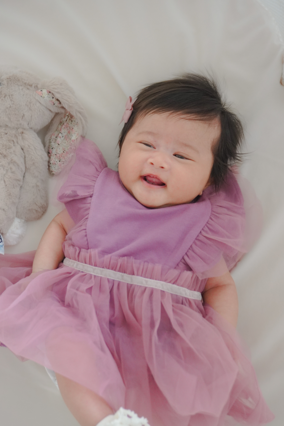 Baby Fairy Tulle Dress in Violet dressedingabe Baby Fairy Tulle Dress in Violet dressedingabe