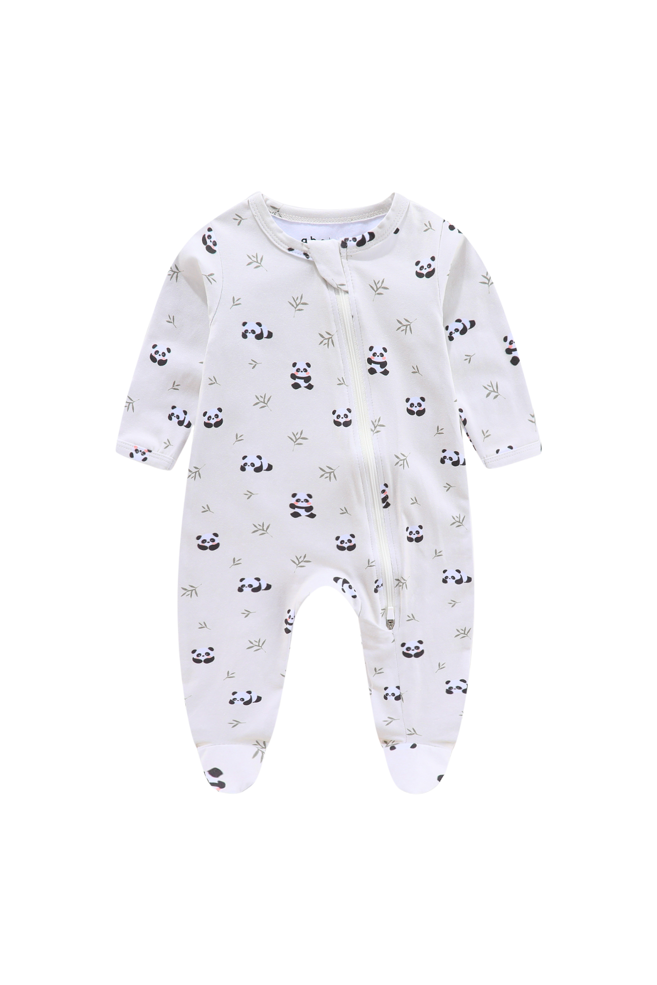 Soft Organic Cotton Sleepsuit Panda