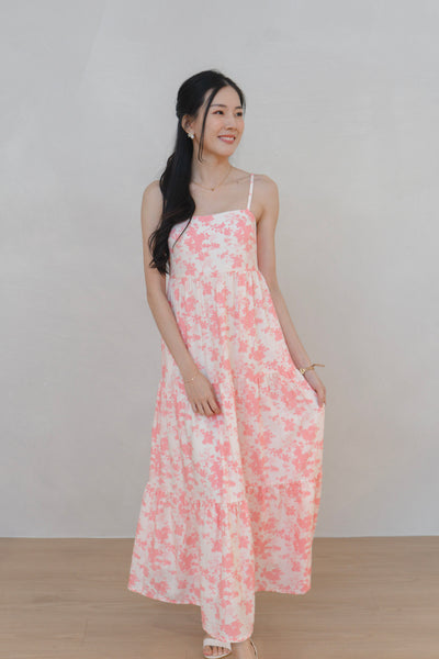 Flourishing Joy Ladies Maxi Tiered Dress