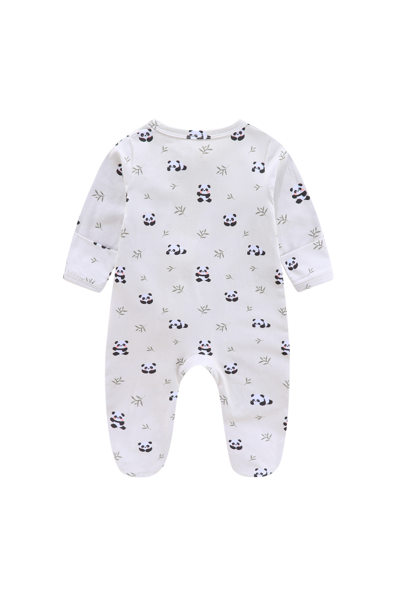 Soft Organic Cotton Sleepsuit Panda