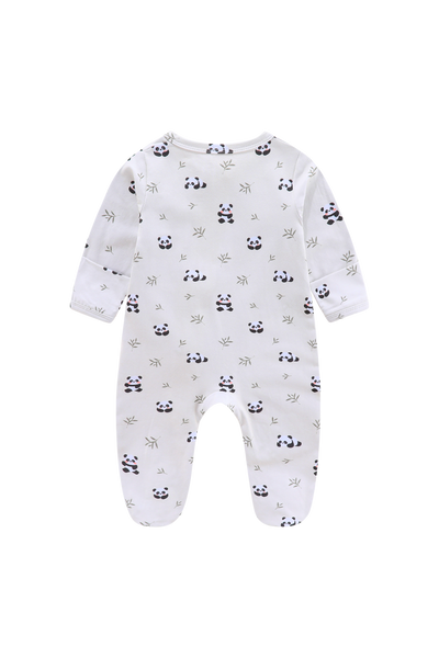 Soft Organic Cotton Sleepsuit Panda