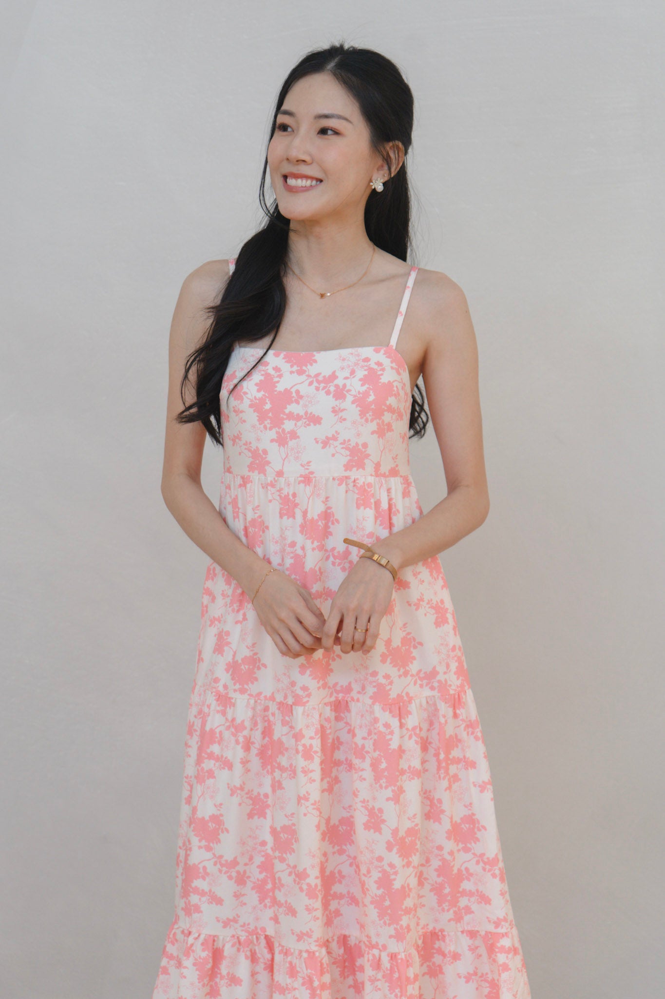 Flourishing Joy Ladies Maxi Tiered Dress