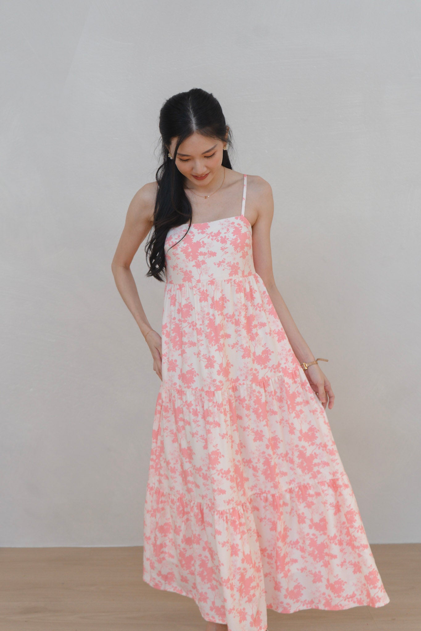 Flourishing Joy Ladies Maxi Tiered Dress