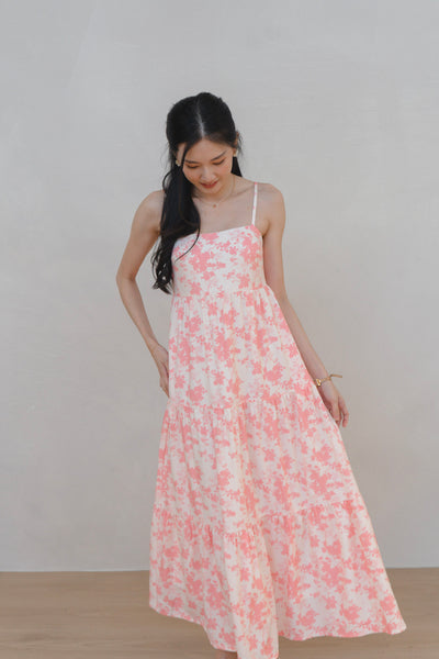 Flourishing Joy Ladies Maxi Tiered Dress