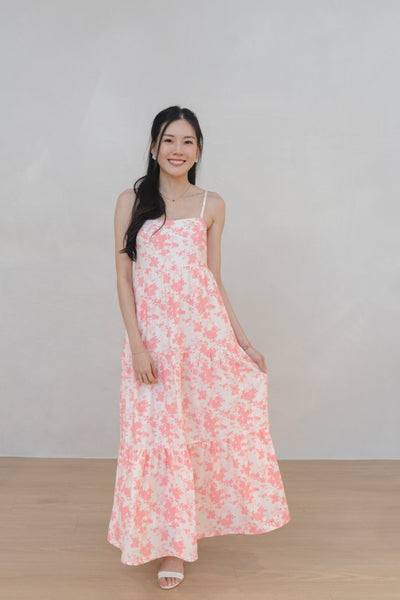 Flourishing Joy Ladies Maxi Tiered Dress