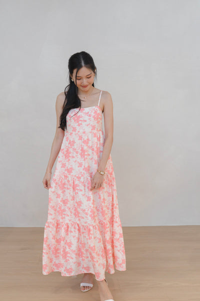 Flourishing Joy Ladies Maxi Tiered Dress