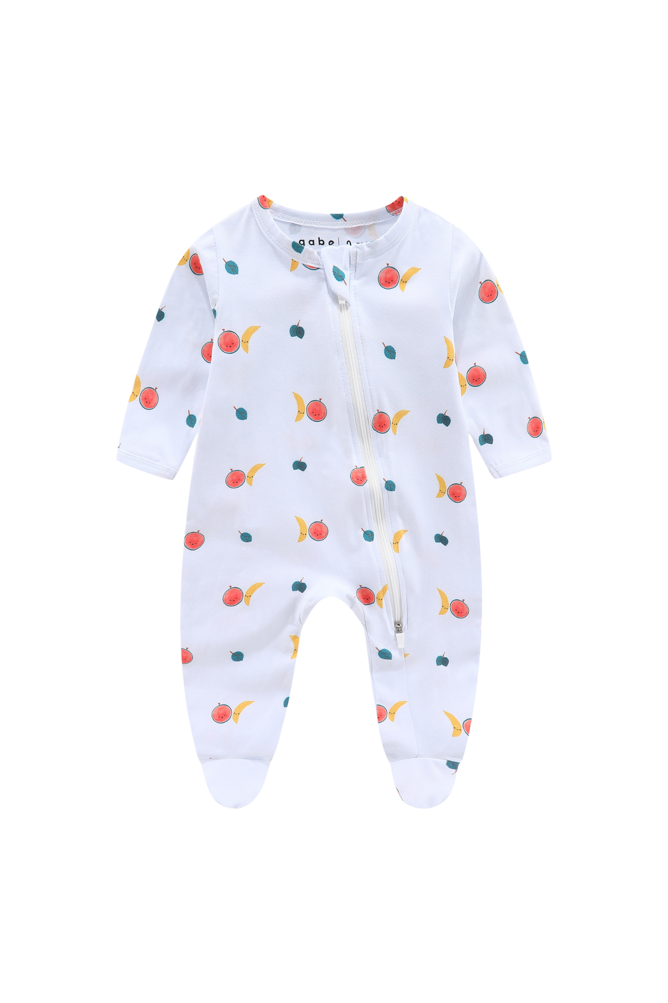 Soft Organic Cotton Sleepsuit Fruity