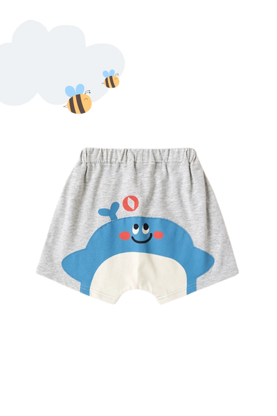 Summer Bum Shorts Whale