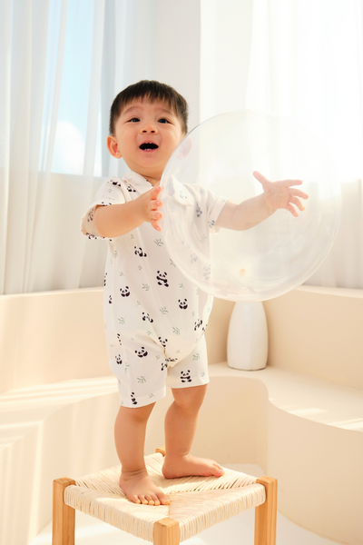 Baby Shirt Romper Playwear Panda