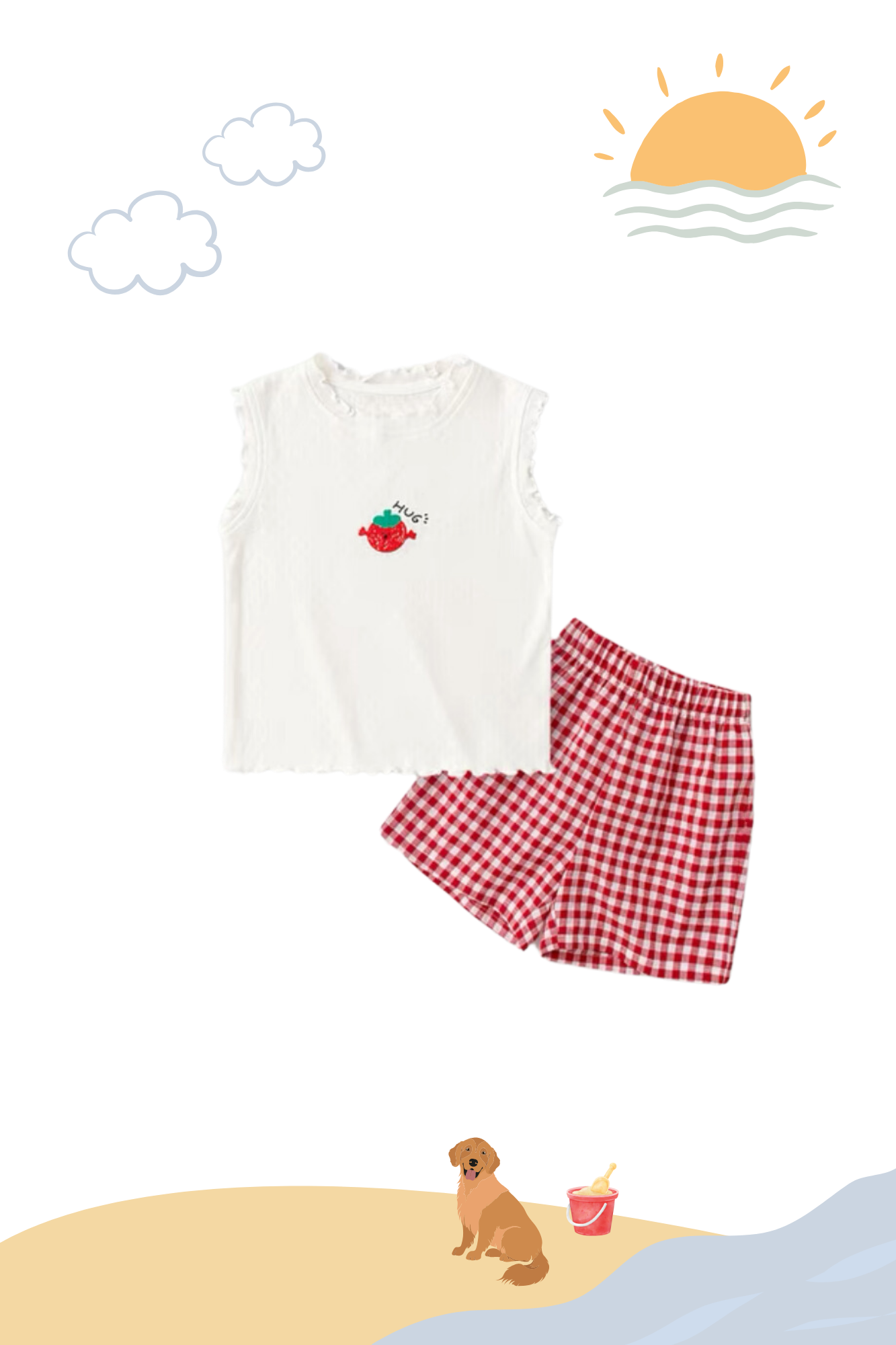 Summer Sweet Playwear Set Hug