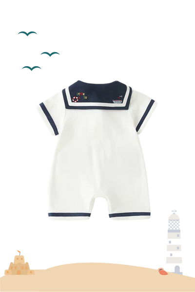 Summer Baby Sailor Navy Playsuit