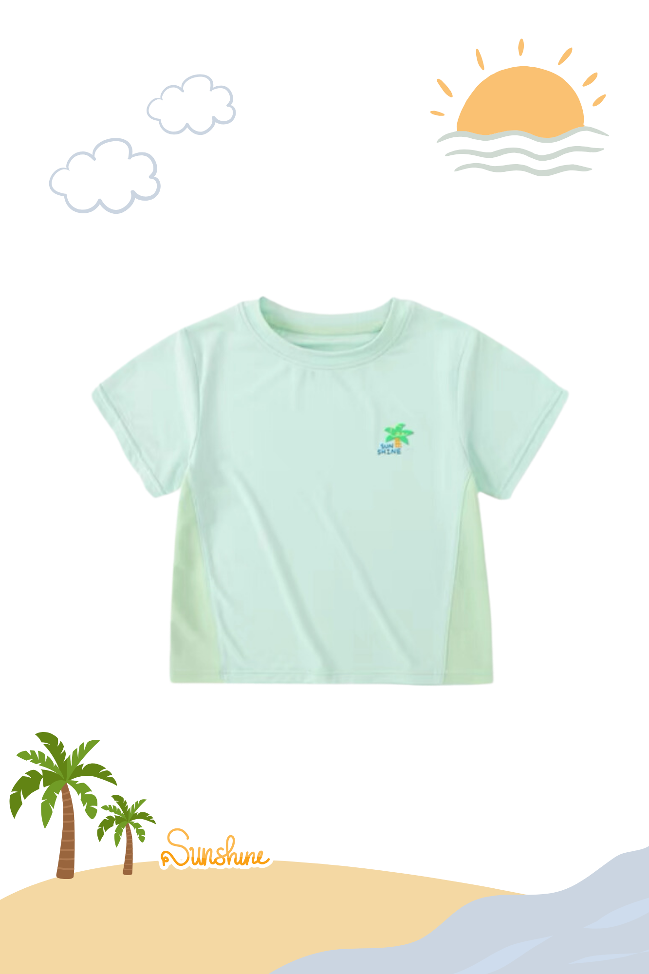 Summer Tee Monster Shirt Sunshine
