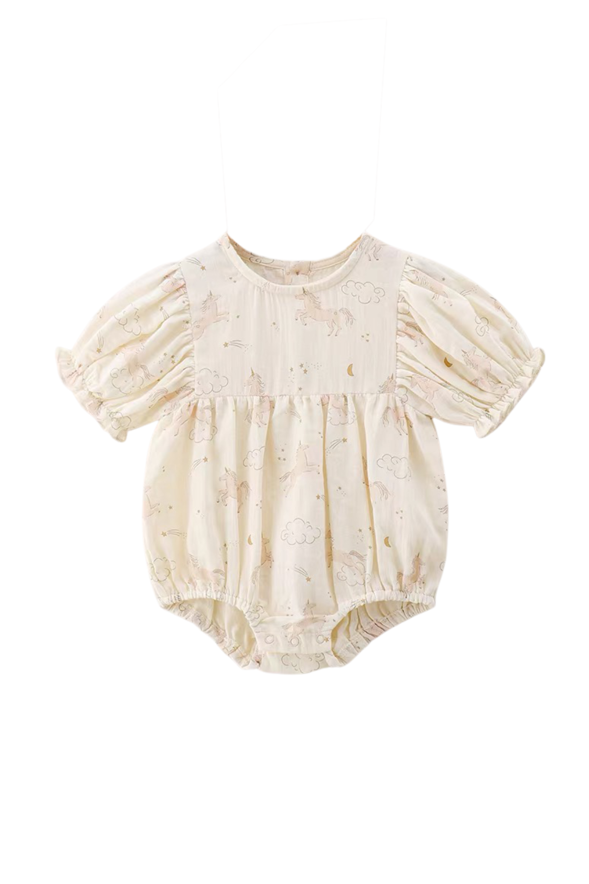 Dreamy Unicorn Puff Romper