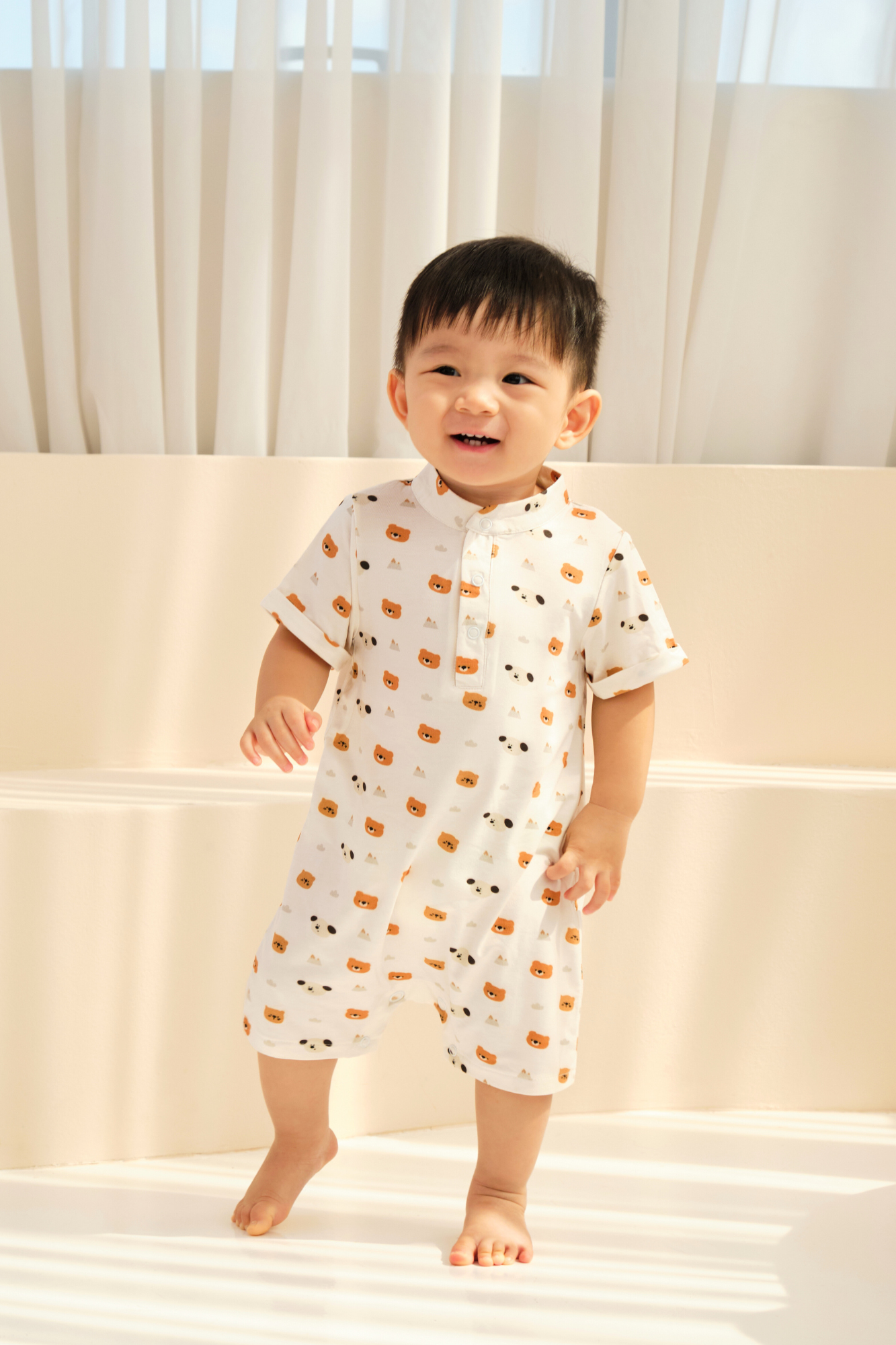 Organic Bamboo Playwear Teddy Bear