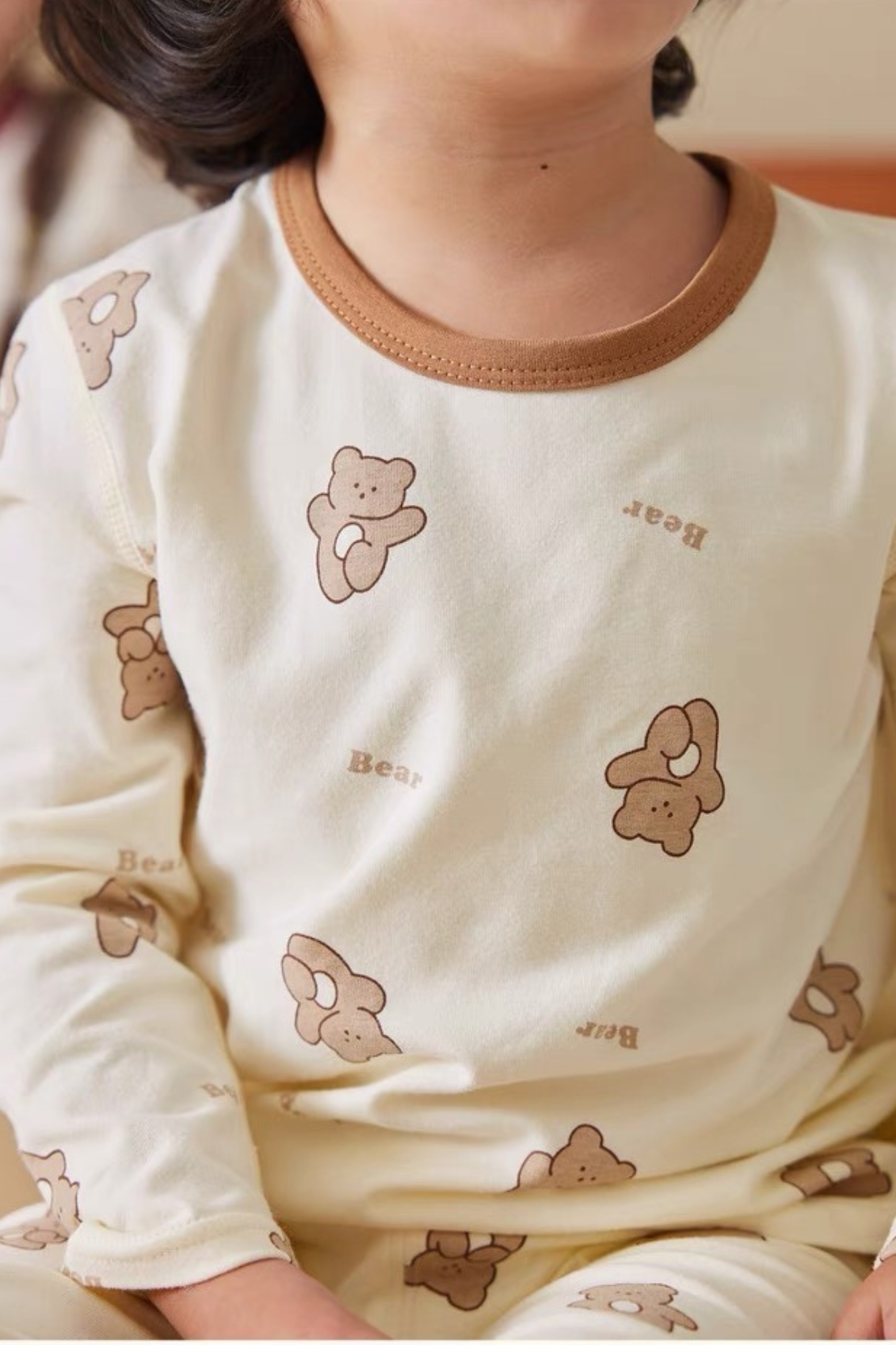 Soft Organic Cotton Pajamas Teddy Bear
