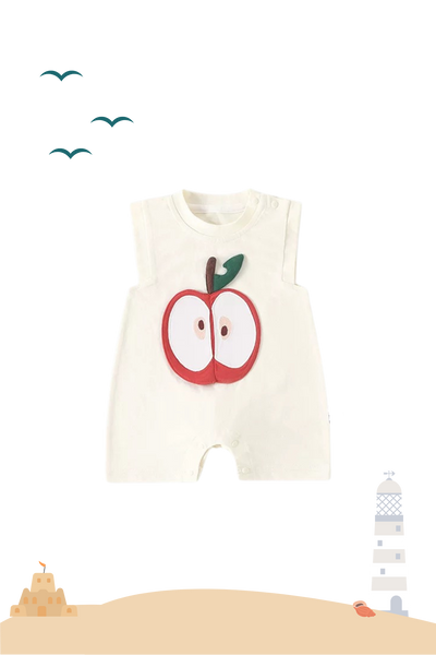 Summer Apple Sleeveless Tank Playsuit