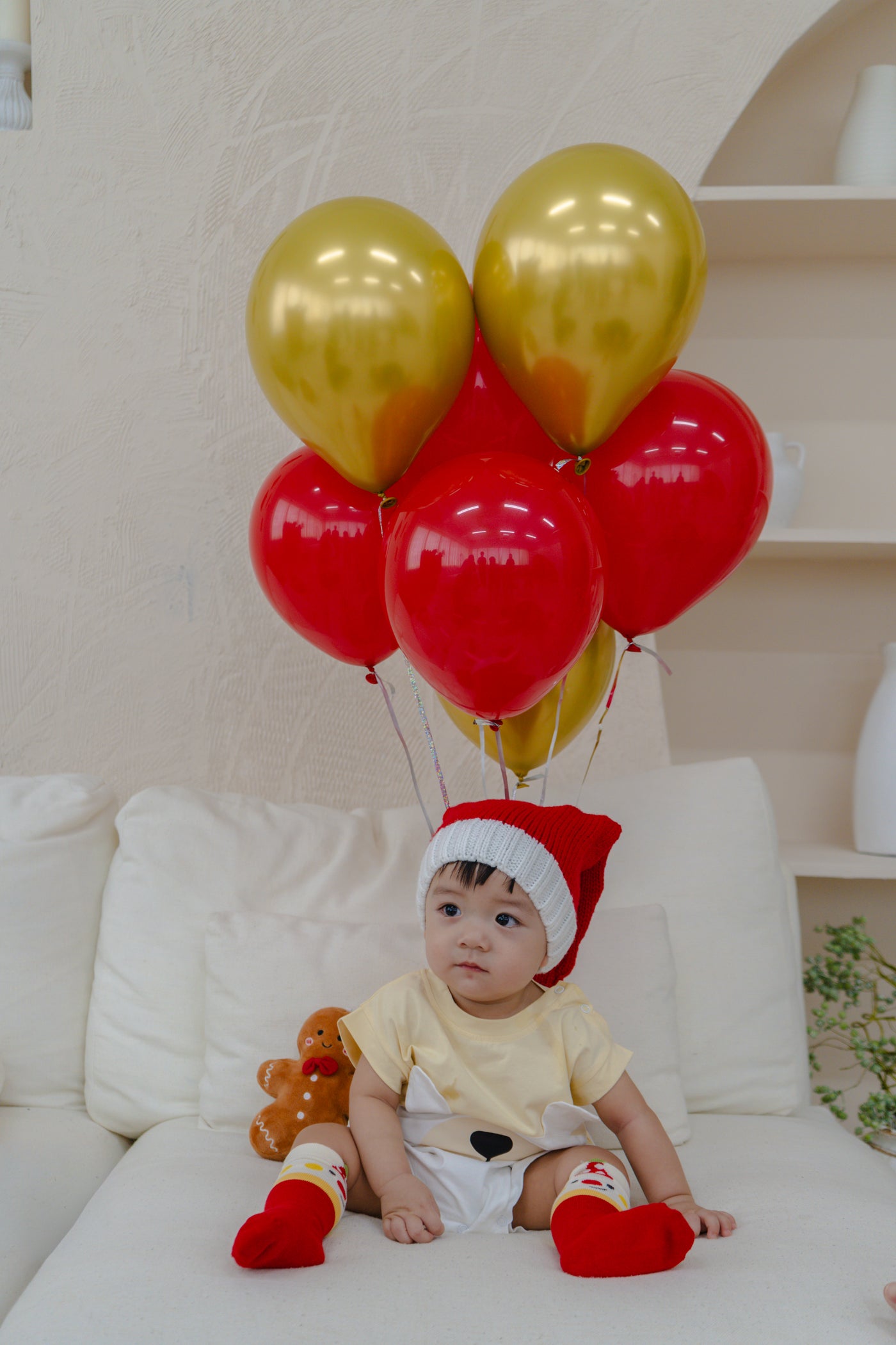 Christmas Baby Deluxe Gift Set - WInter Bear with Personalised Blanket