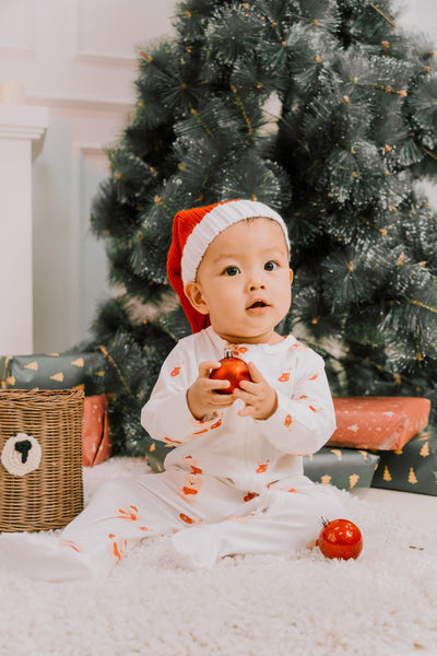 Soft Organic Cotton Sleepsuit Merry Bear