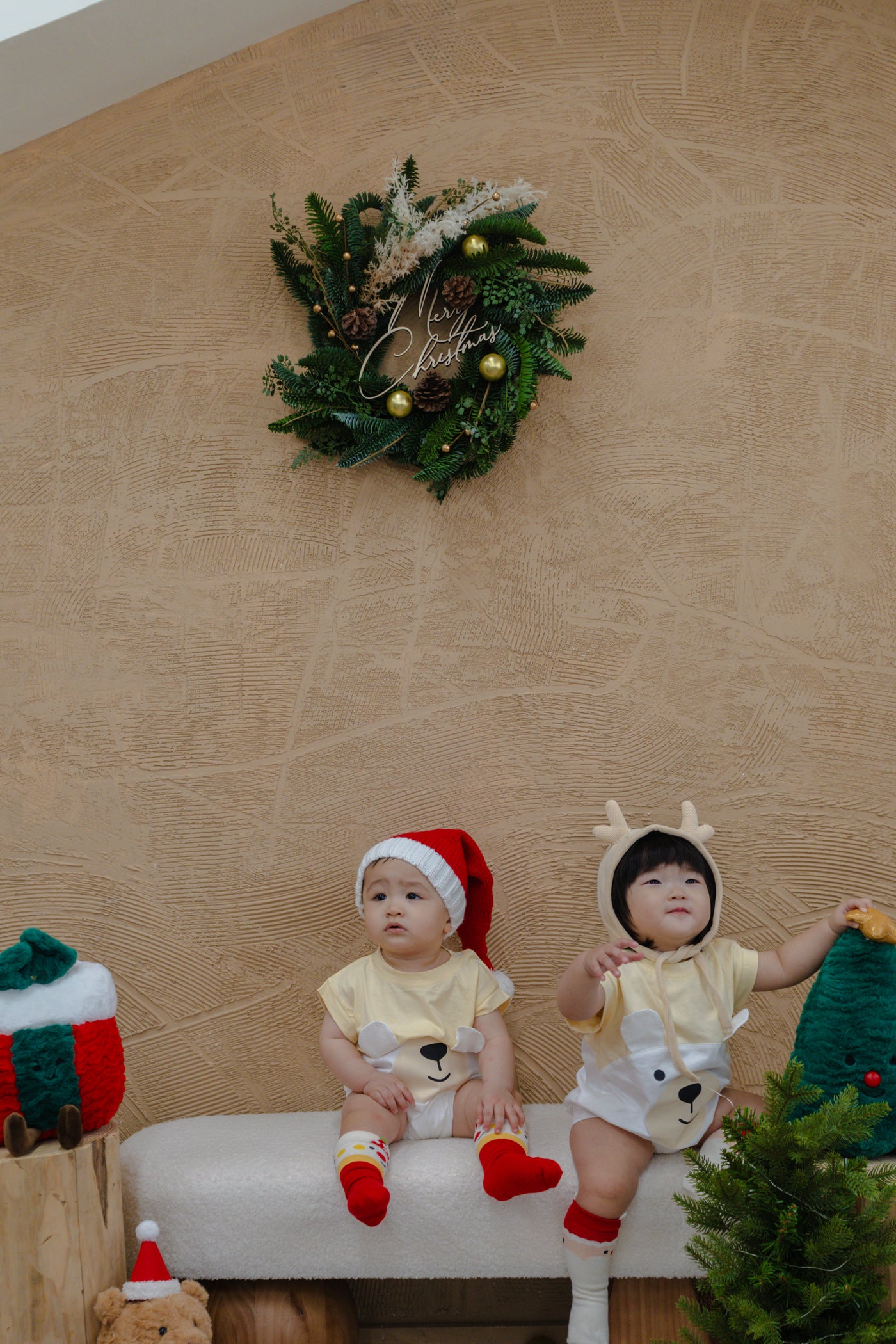 Christmas in the Woods Bear Playwear