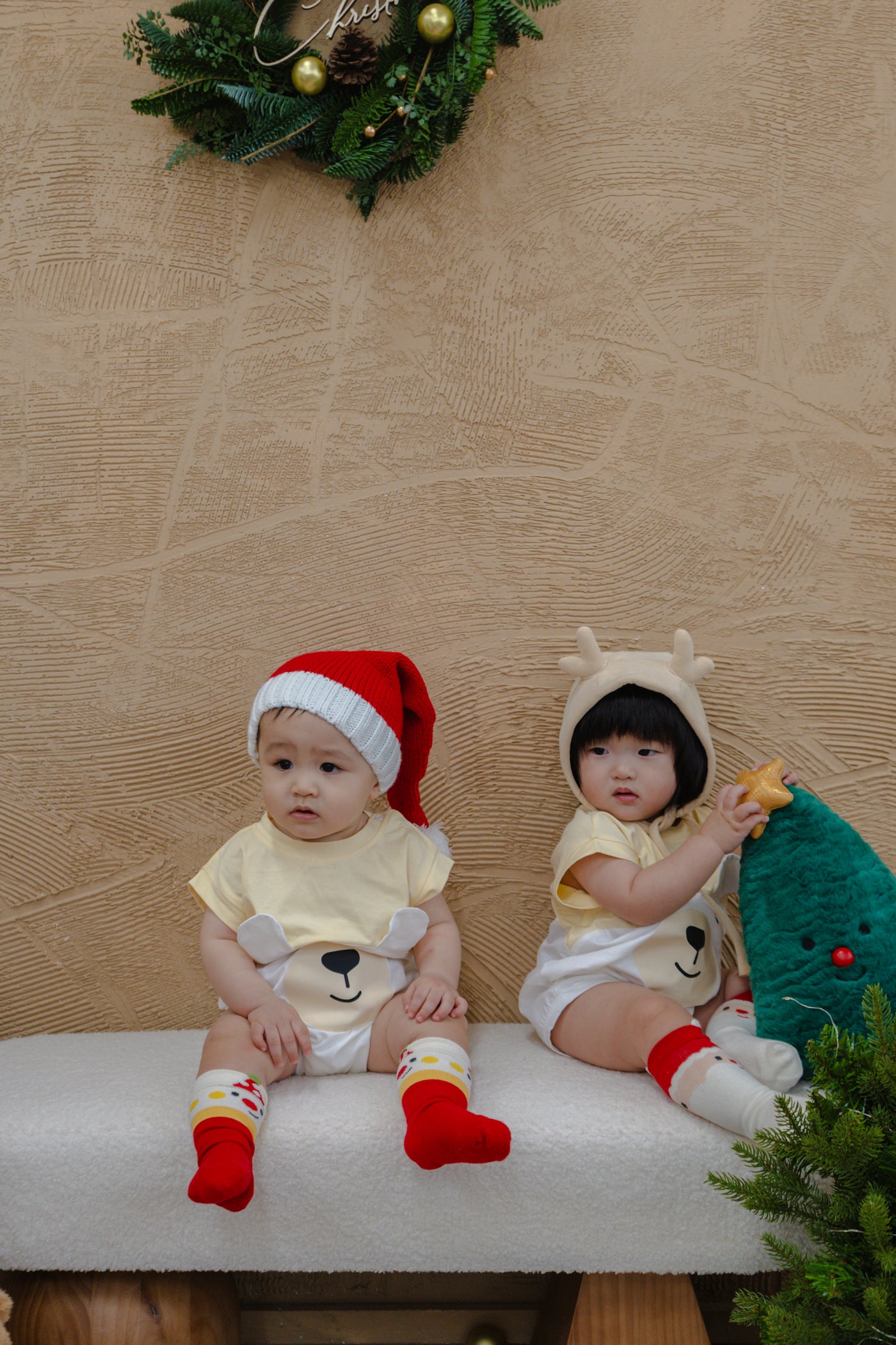 Christmas in the Woods Bear Playwear