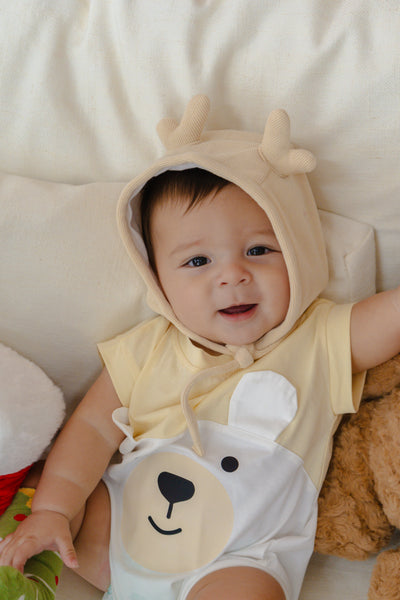 Christmas Baby Deluxe Gift Set - WInter Bear with Personalised Blanket