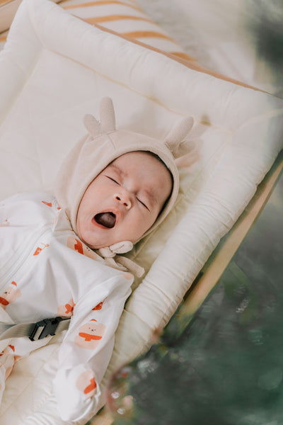 Soft Organic Cotton Sleepsuit Merry Bear