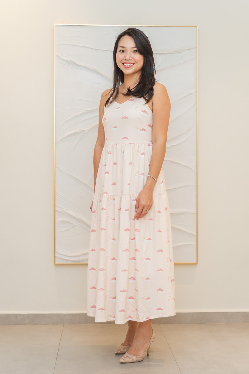Tugether Ladies Tiered Maxi Dress – dressedingabe