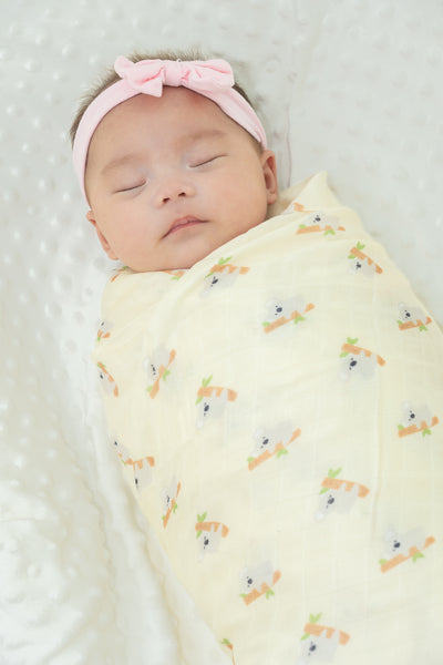 Soft Organic Swaddle (4 Designs)