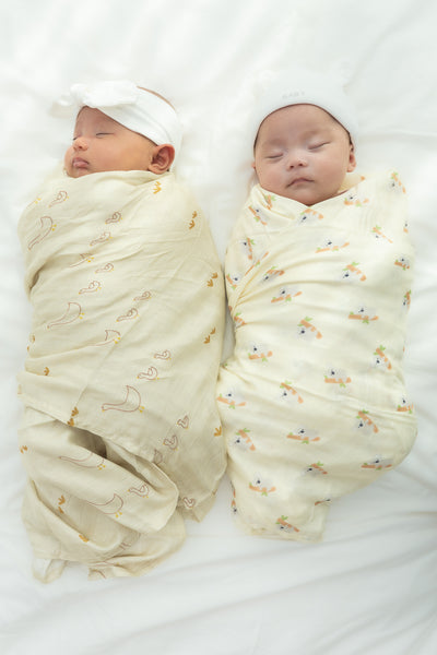 Soft Organic Swaddle (4 Designs)