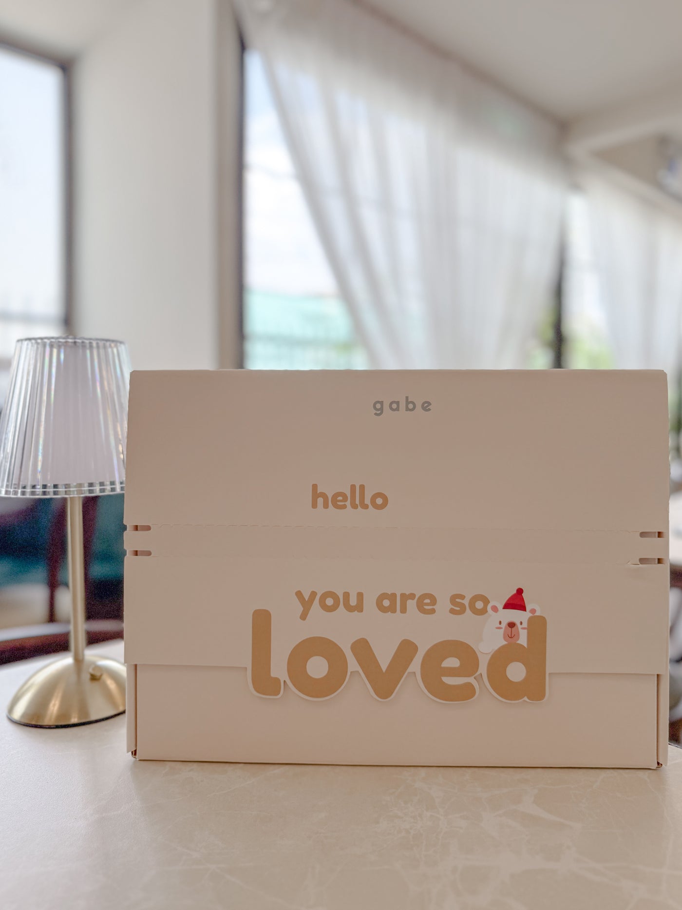 Christmas Baby Deluxe Gift Set - Reindeer with Personalised Blanket