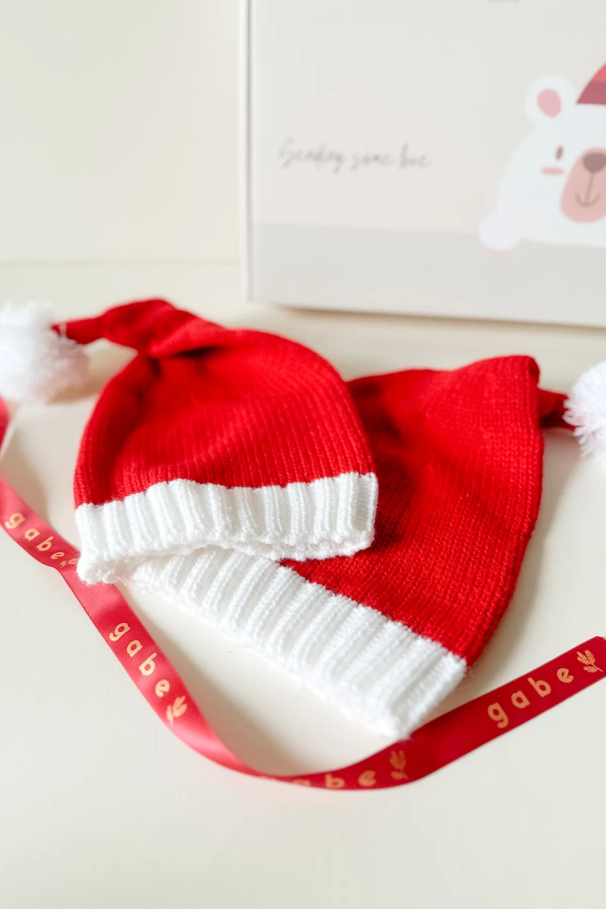 Christmas Baby Deluxe Gift Set - Bunny with Personalised Blanket