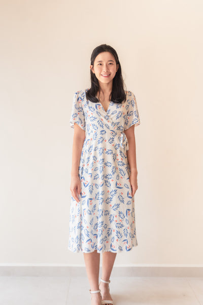 Harmony Ladies Midaxi Wrap Dress