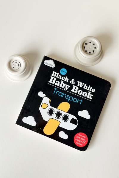 Black & White Baby Book: Transport